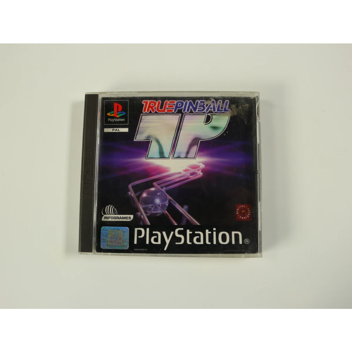 PlayStation 1 - True Pinball [No Manual]