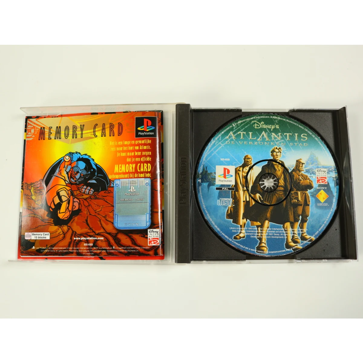 PlayStation 1 - Atlantis: De Verzonken Stad - productfoto 3