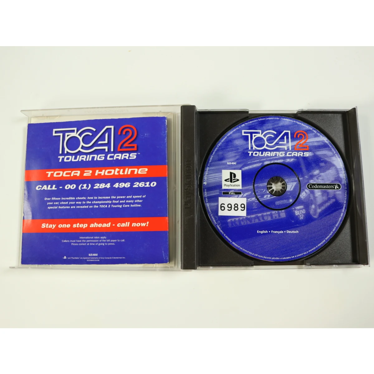 PlayStation 1 - TOCA 2 Touring Cars - productfoto 3