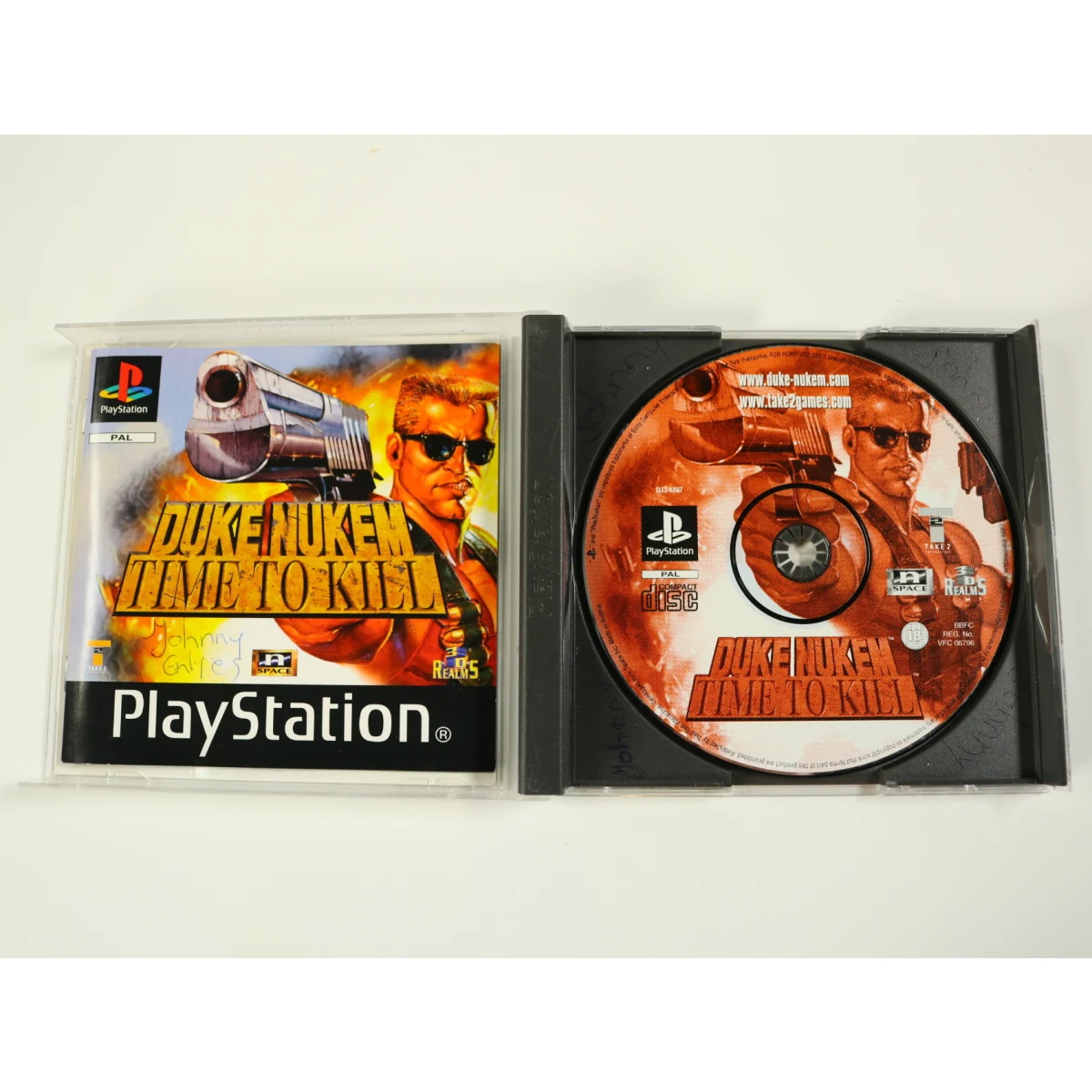 PlayStation 1 - Duke Nukem: Time to Kill - productfoto 3