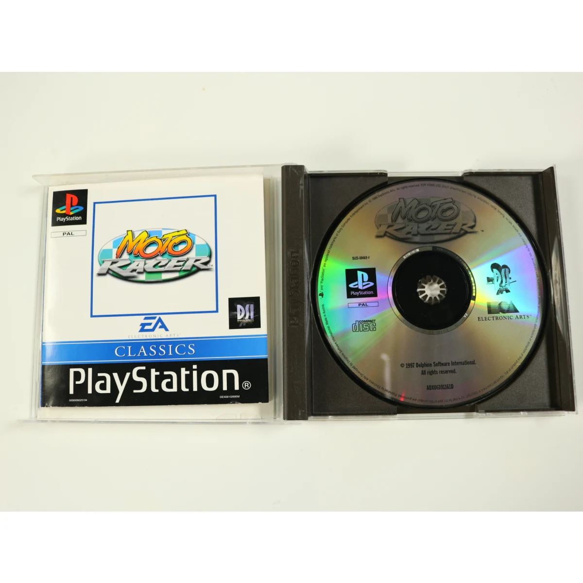 PlayStation 1 - Moto Racer [Classics] - productfoto 3