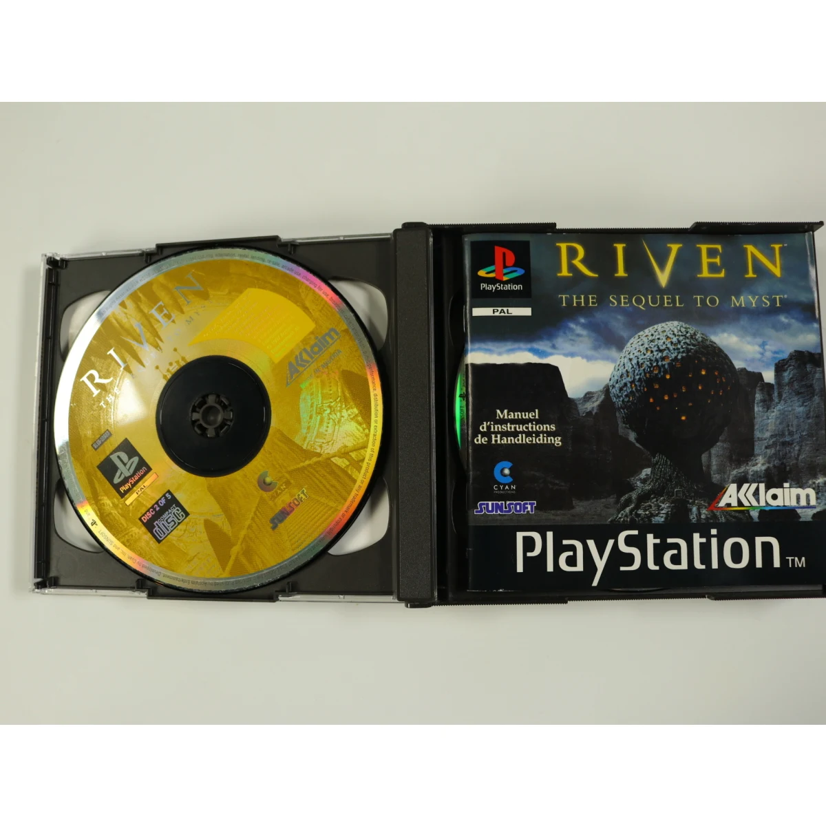 PlayStation 1 - Riven: The Sequel to Myst - Cyan Worlds - productfoto 3