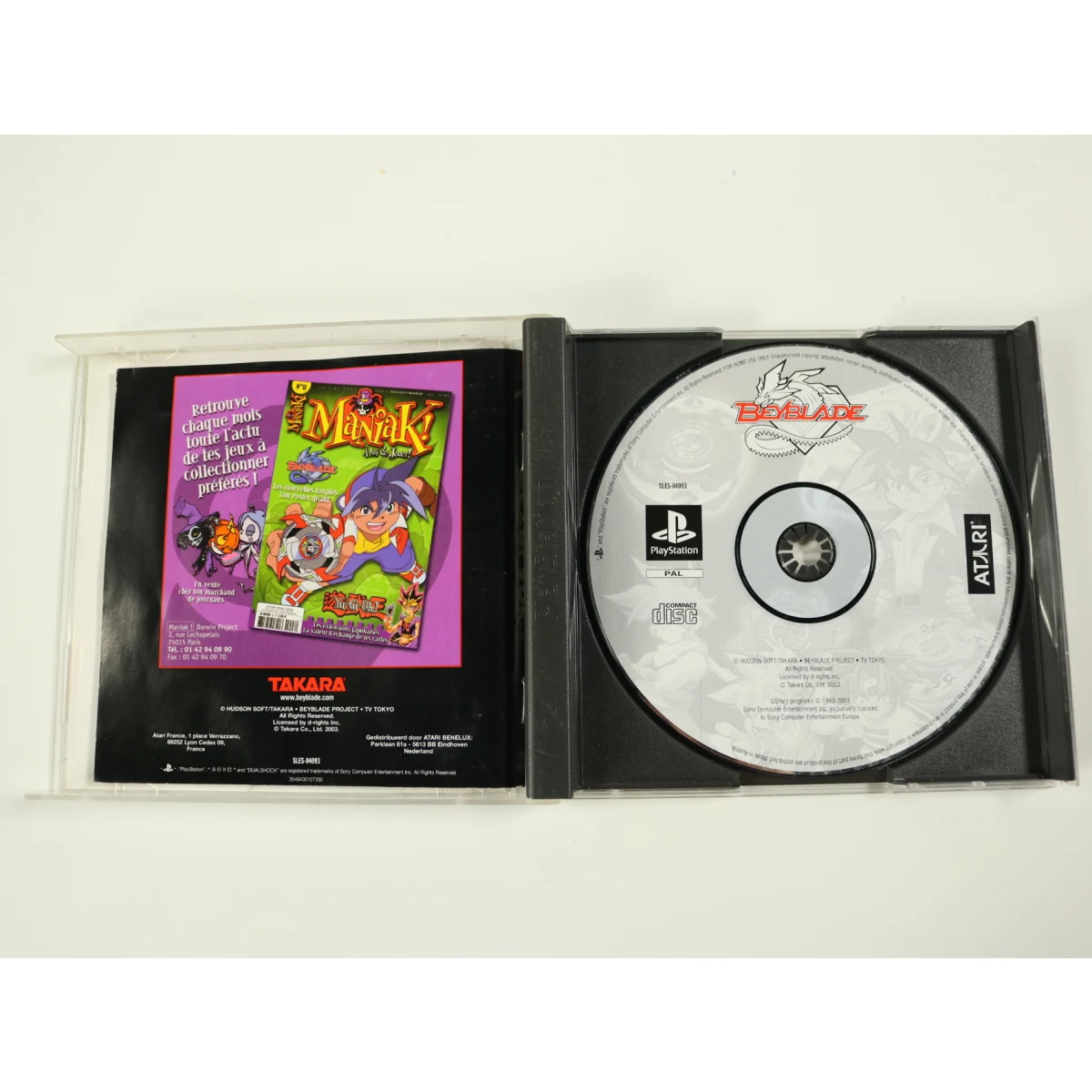 PlayStation 1 - Beyblade: Let it Rip! - productfoto 3