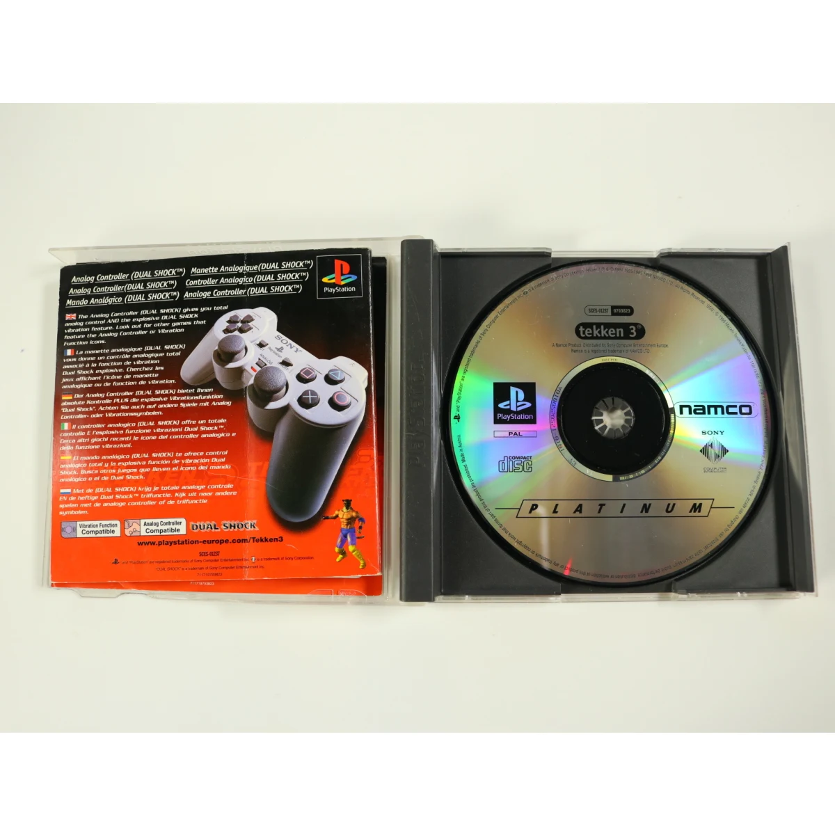 PlayStation 1 - Tekken 3 [Platinum] - productfoto 3
