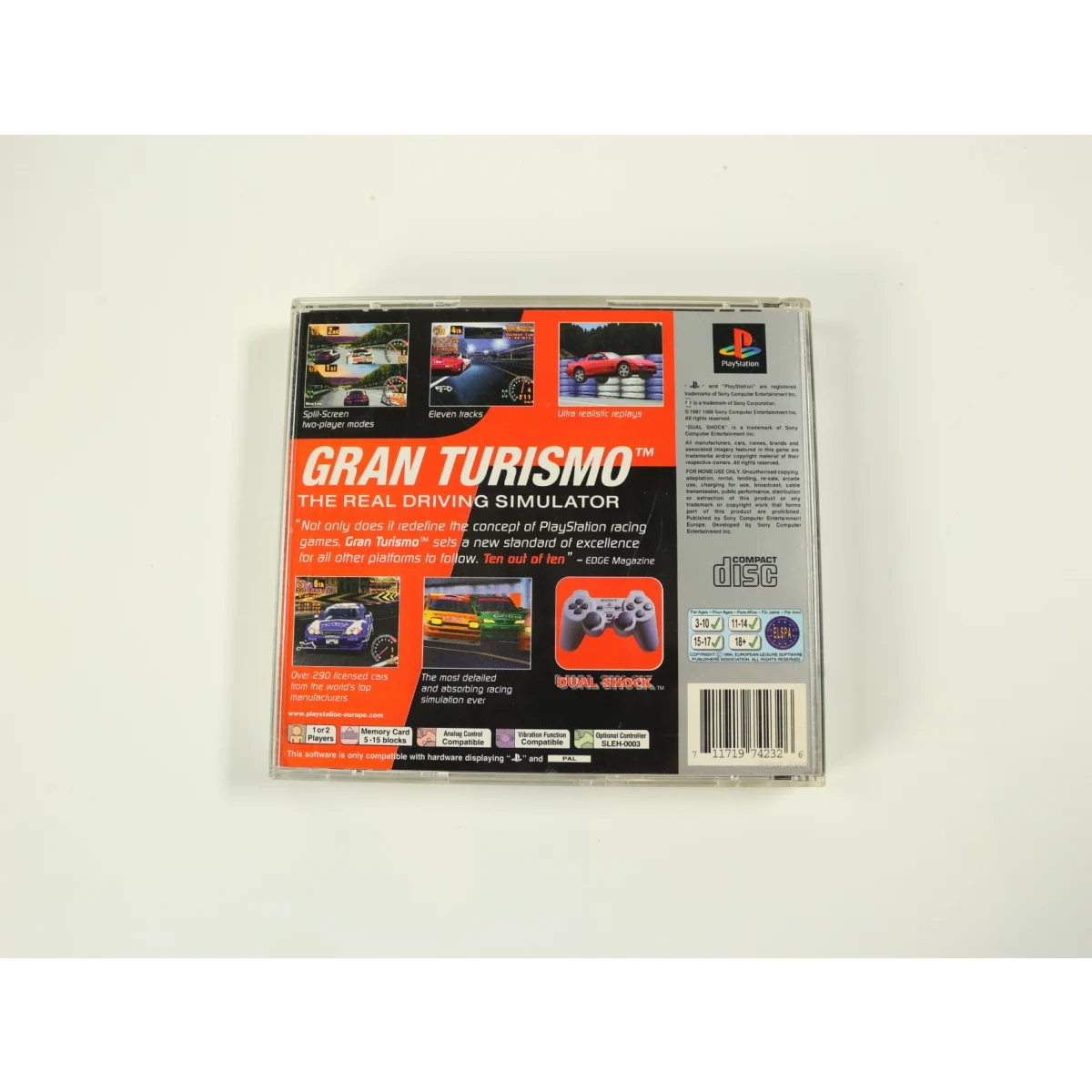 PlayStation 1 - Gran Turismo 2 [Platinum] [No Manual] - productfoto 2
