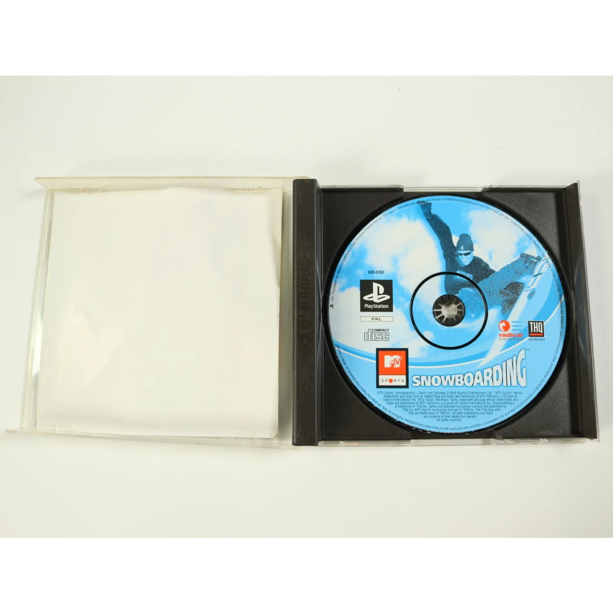 PlayStation 1 - Mtv Sports Snowboarding - productfoto 3