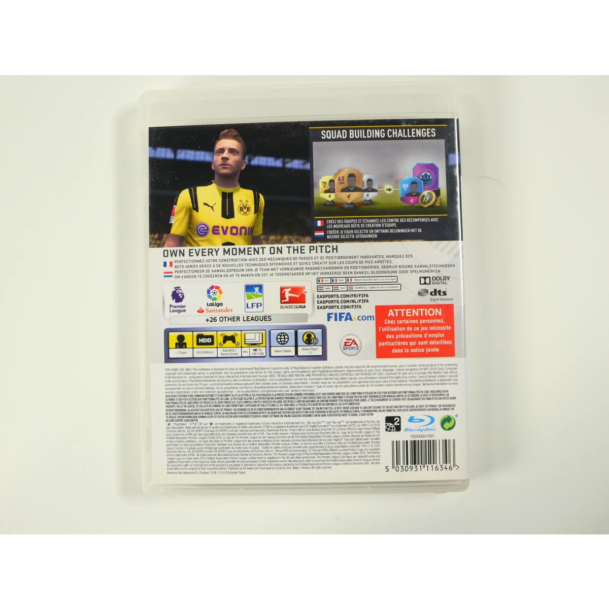 PlayStation 3 - FIFA 17 - productfoto 2