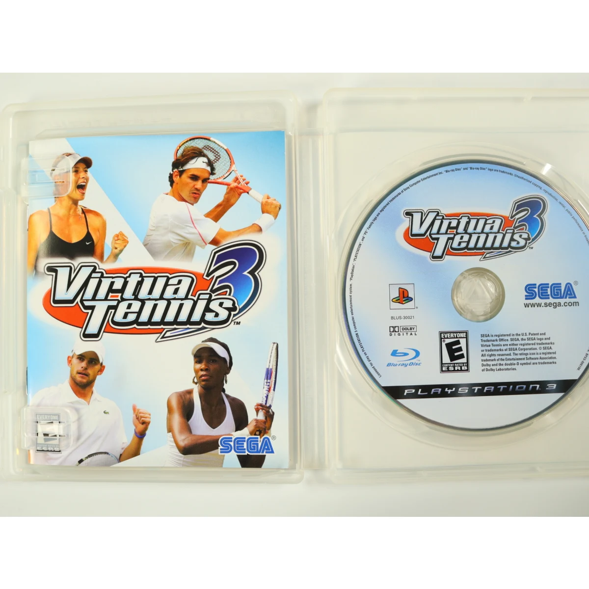 PlayStation 3 - Virtua Tennis 3 - productfoto 3