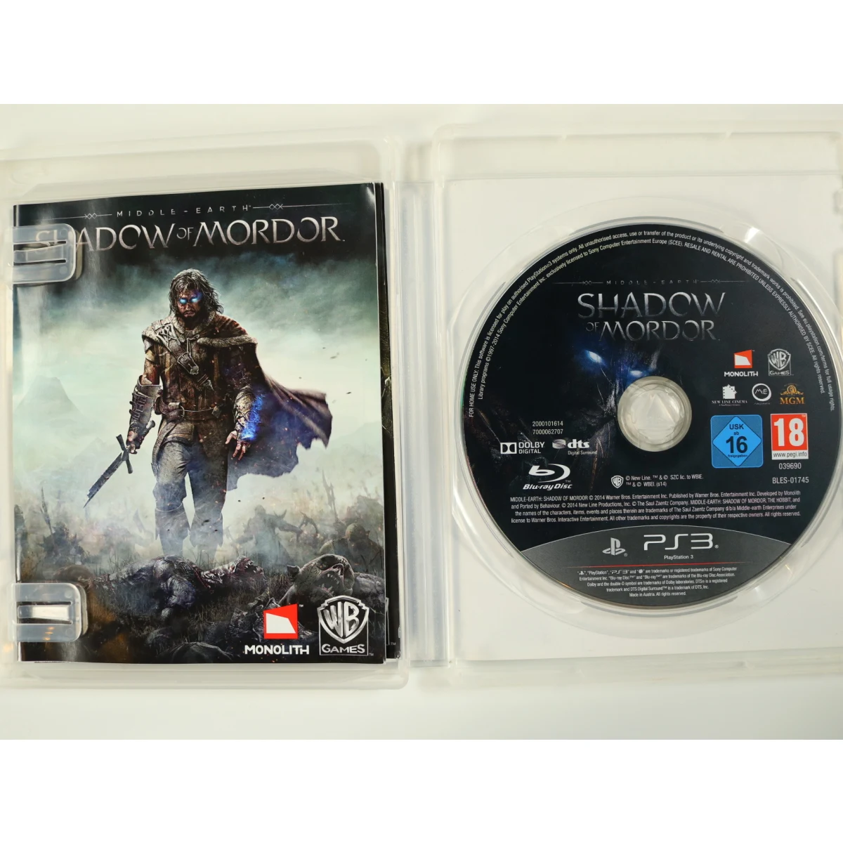 PlayStation 3 - Middle-earth: Shadow of Mordor - productfoto 3