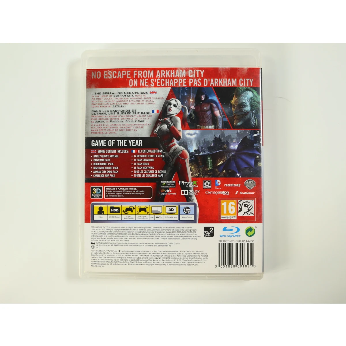 PlayStation 3 - Batman: Arkham City [Game of the Year Edition] - productfoto 2