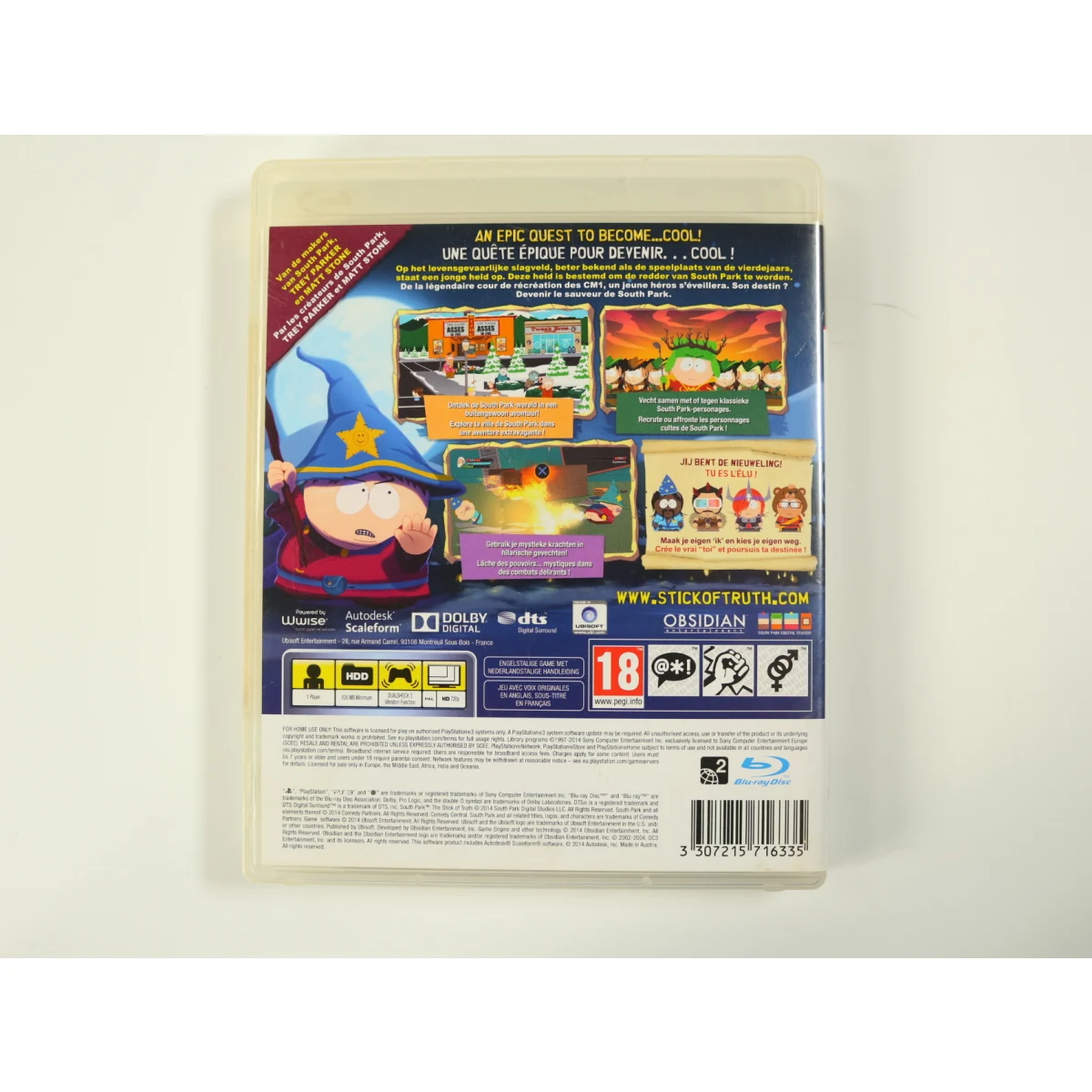 PlayStation 3 - South Park: The Stick of Truth - productfoto 2