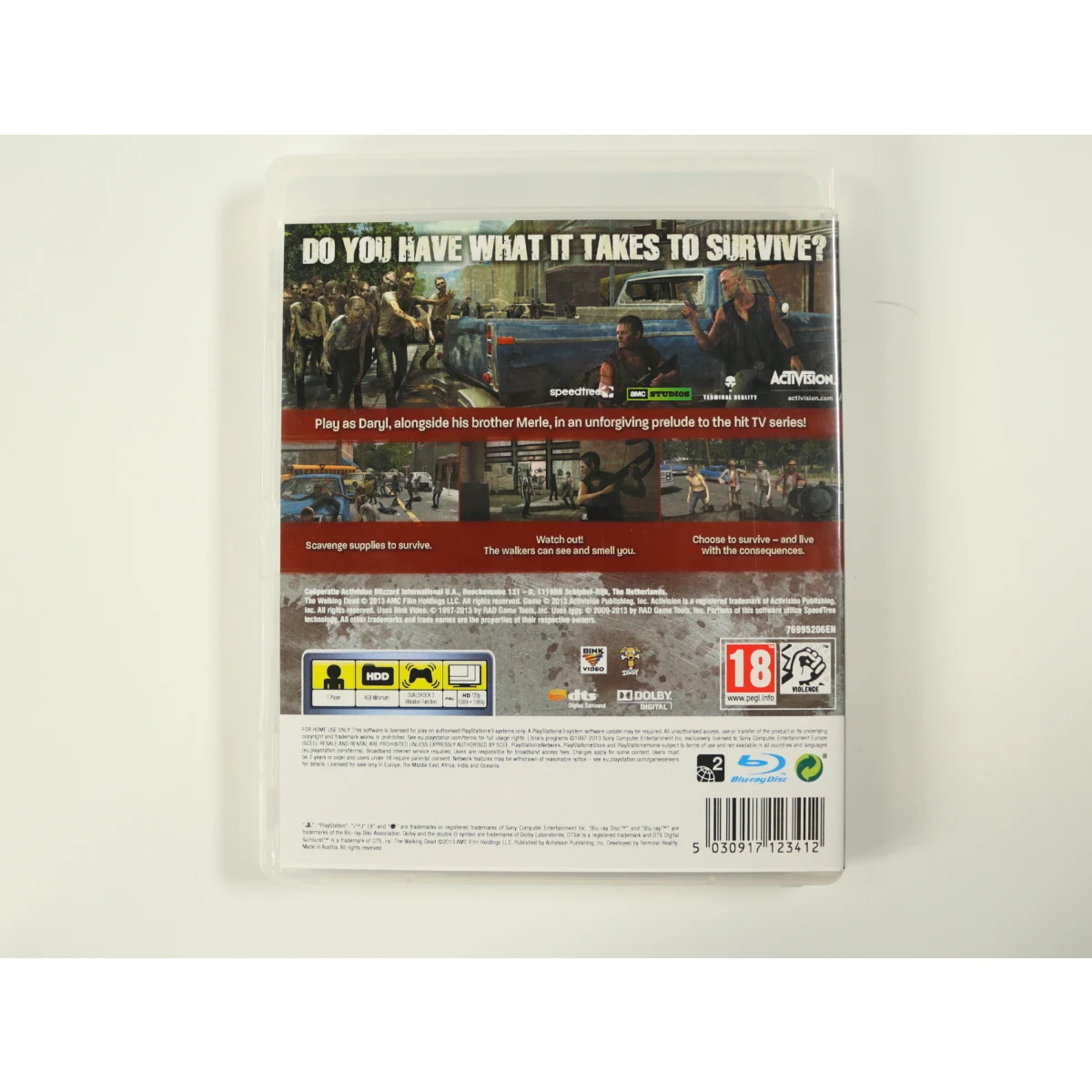 PlayStation 3 - The Walking Dead: Survival Instinct - productfoto 2