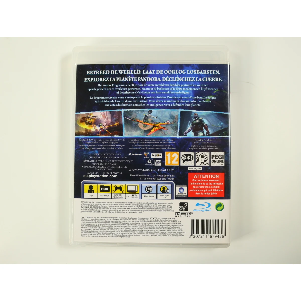 PlayStation 3 - Avatar: The Game - productfoto 2