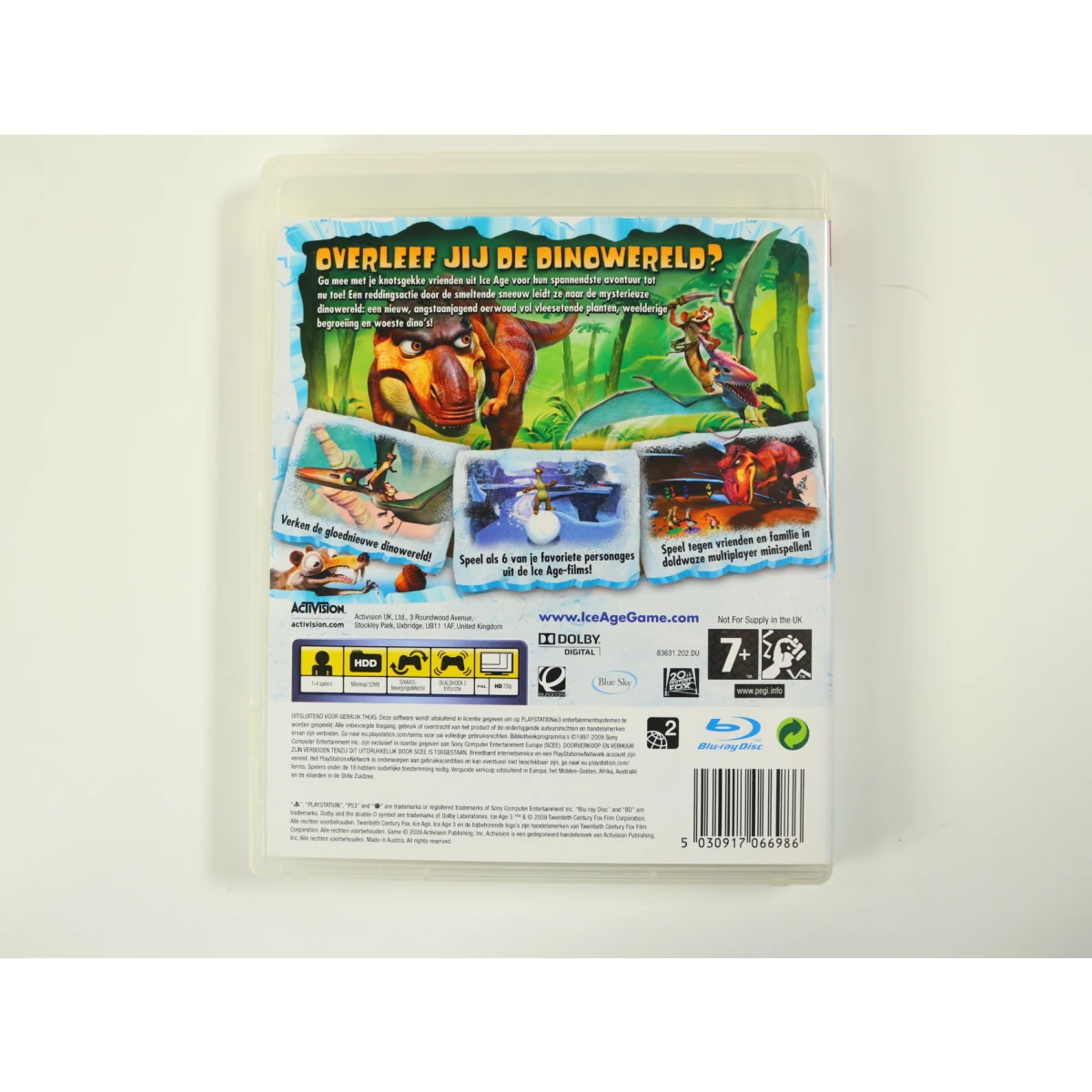 PlayStation 3 - Ice Age: Dawn of the Dinosaurs - productfoto 2