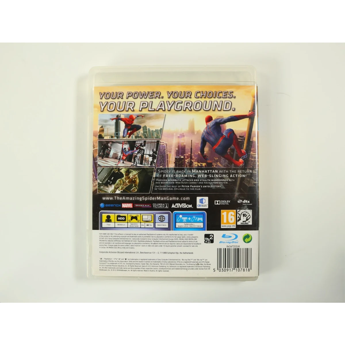 PlayStation 3 - The Amazing Spider-Man - productfoto 2