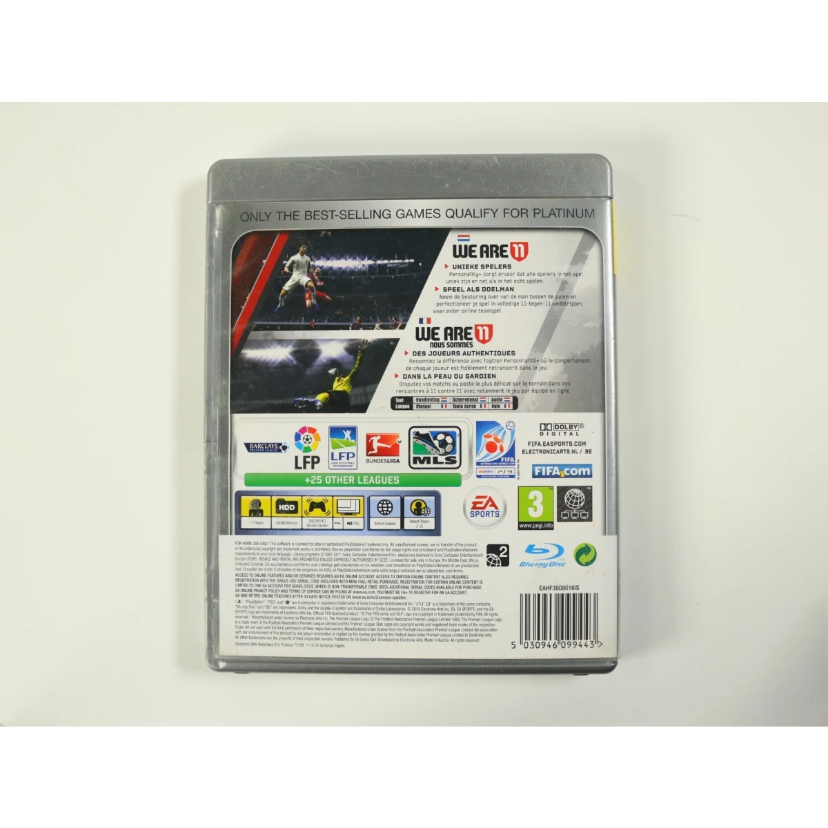 PlayStation 3 - FIFA 11 [Platinum] - productfoto 2