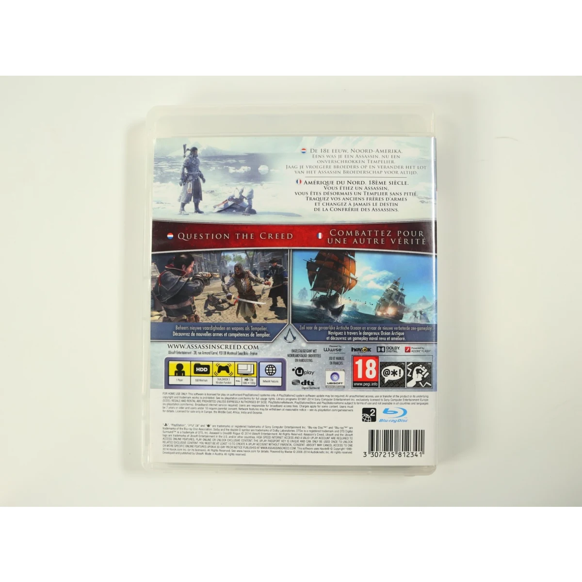 PlayStation 3 - Assassin's Creed Rogue [Essentials Disc] - productfoto 2