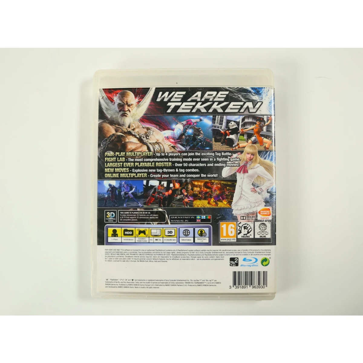 PlayStation 3 - Tekken Tag Tournament 2 - productfoto 2