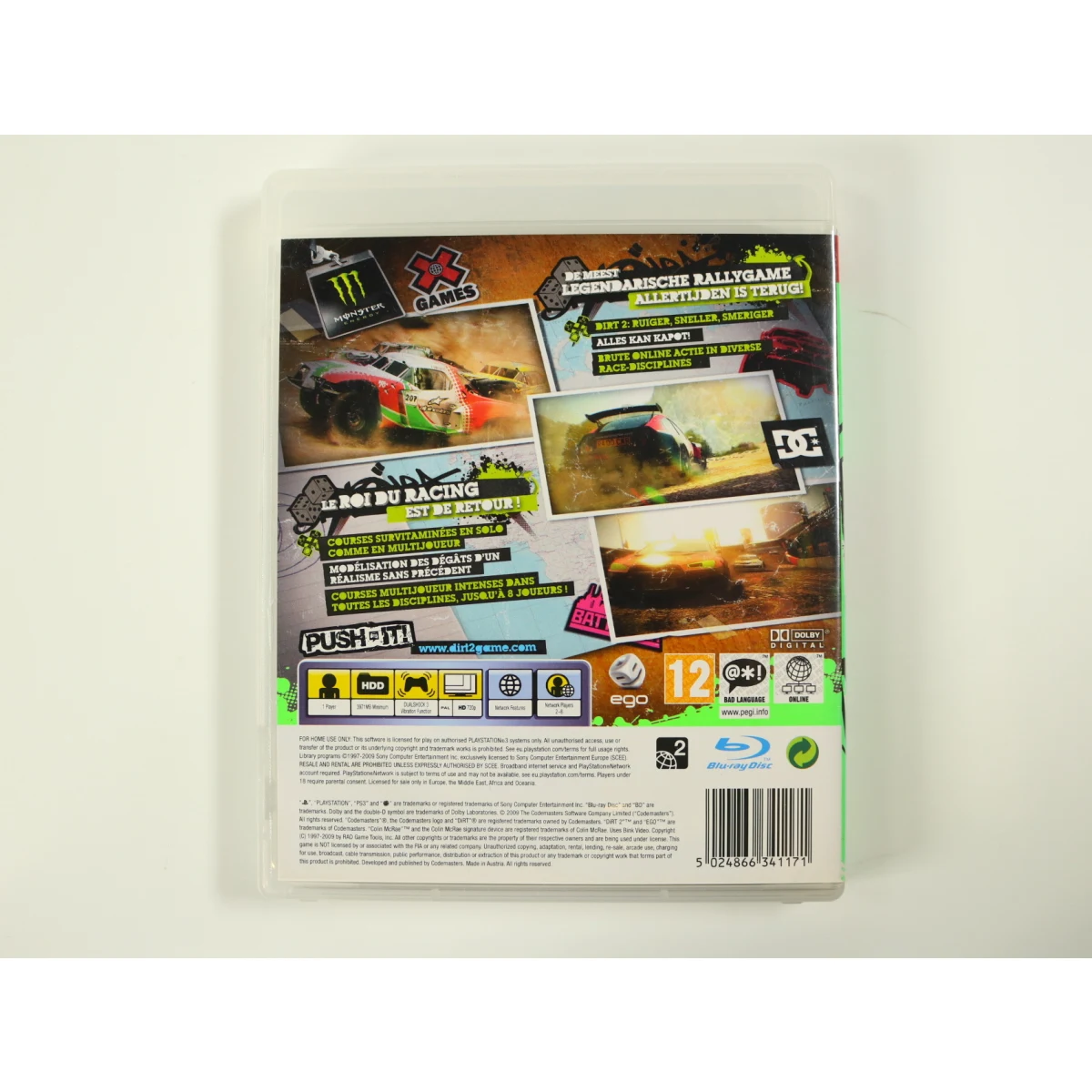 Playstation 3 - Colin Mcrae Dirt 2 - productfoto 2