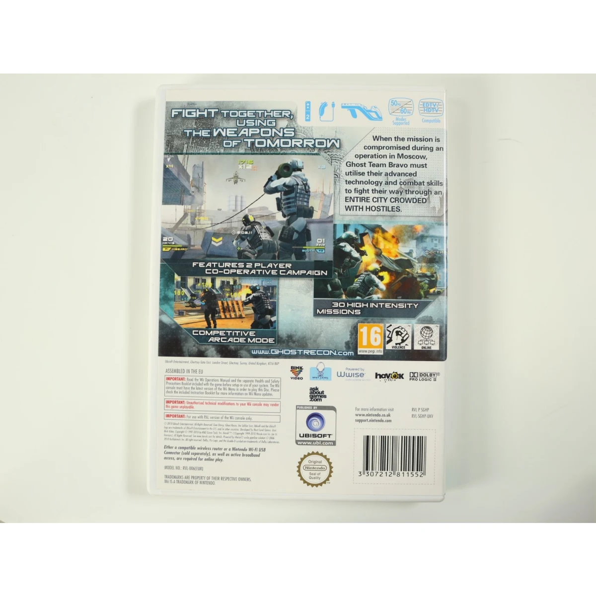 Wii - Tom Clancy's Ghost Recon - productfoto 2