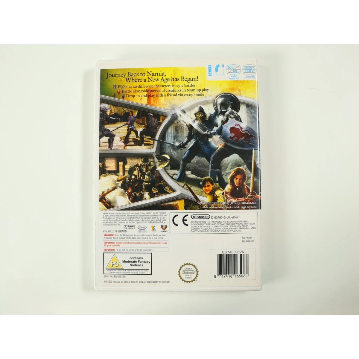 Wii - The Chronicles of Narnia: Prince Caspian - productfoto 2