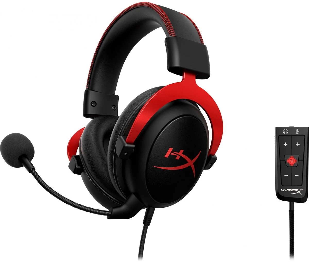 Cloud II Red - HyperX - productfoto 3