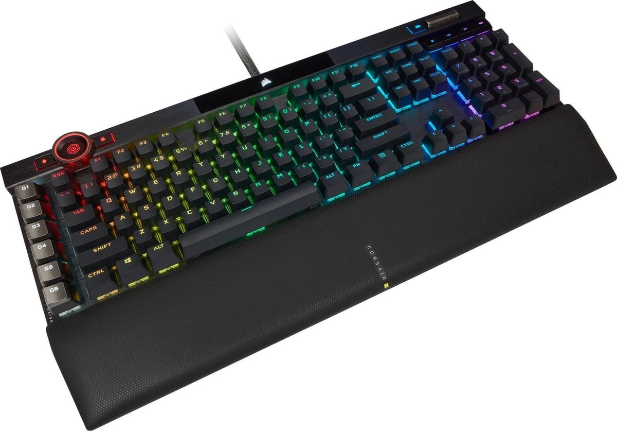 K100 RGB - OPX Switch - Qwerty US - Corsair - productfoto 5