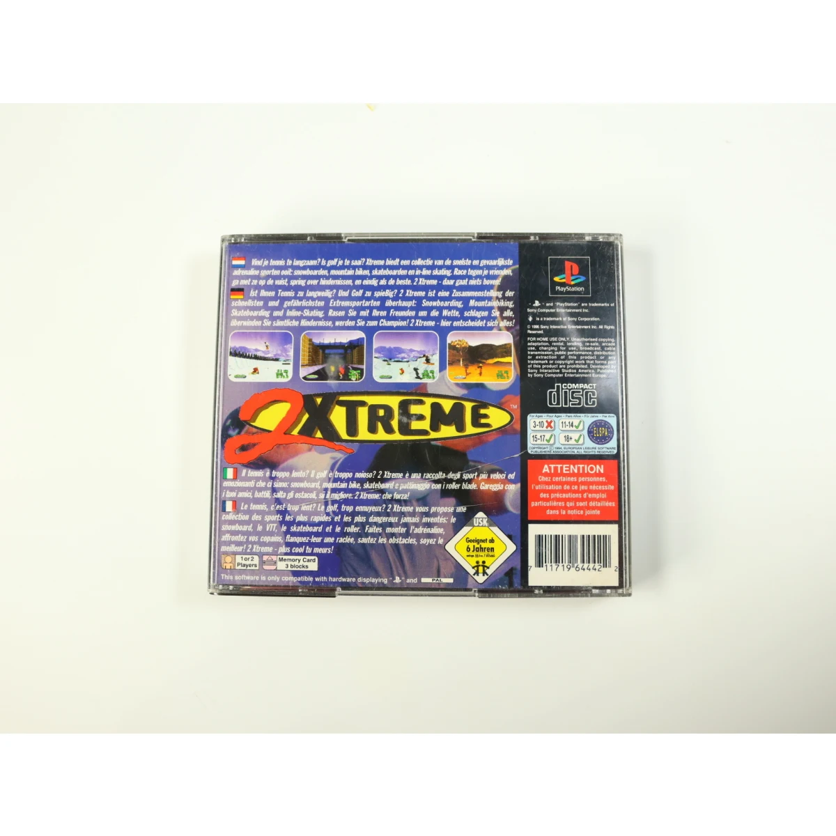 PlayStation 1 - 2Xtreme - productfoto 2