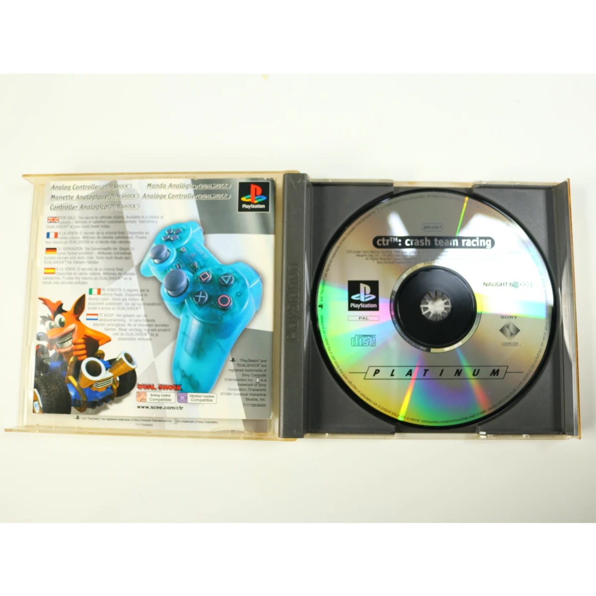PlayStation 1 - Crash Team Racing [Platinum] - productfoto 3