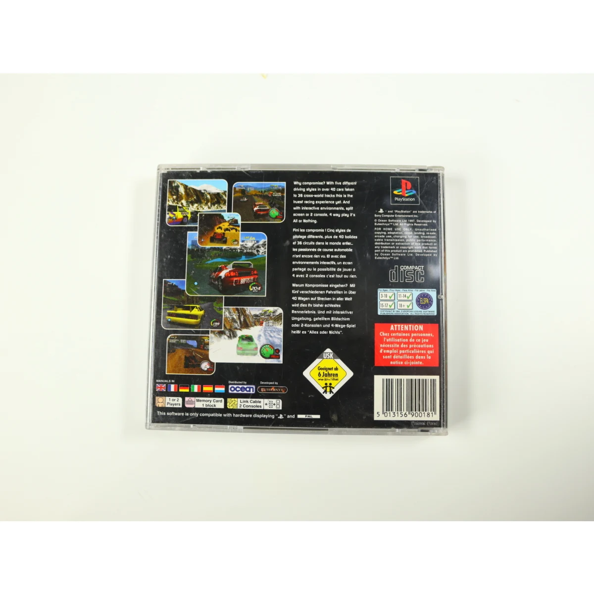 PlayStation 1 - Total Drivin - productfoto 2