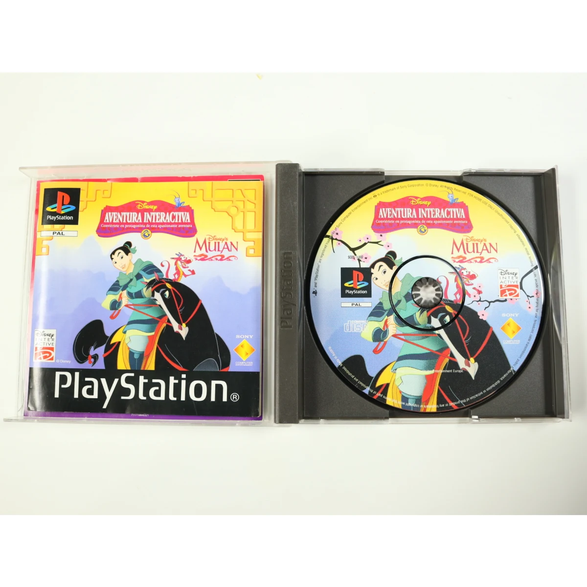 PlayStation 1 - Disney's Story Studio Mulan - productfoto 3