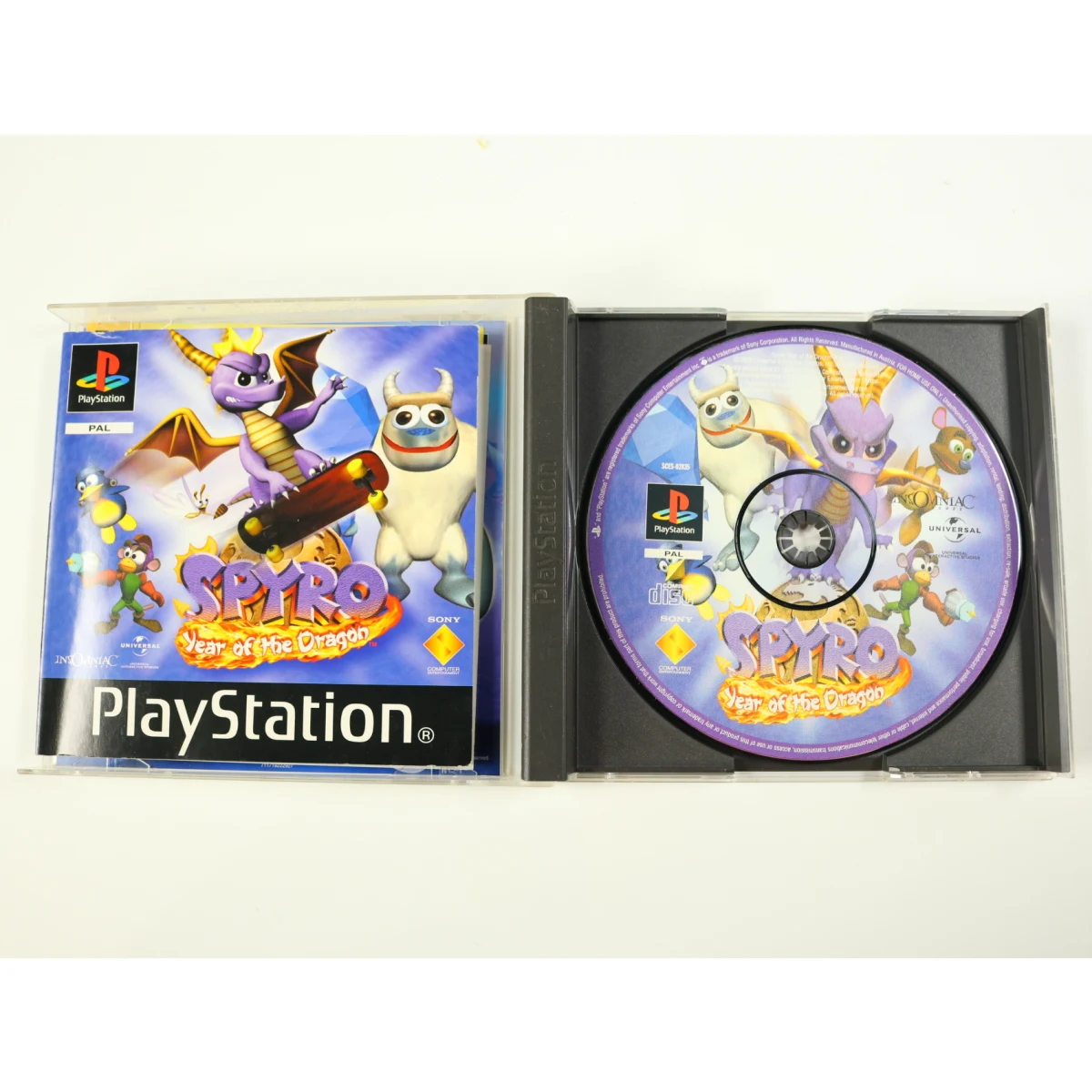 PlayStation 1 - Spyro: Year of the Dragon - productfoto 3