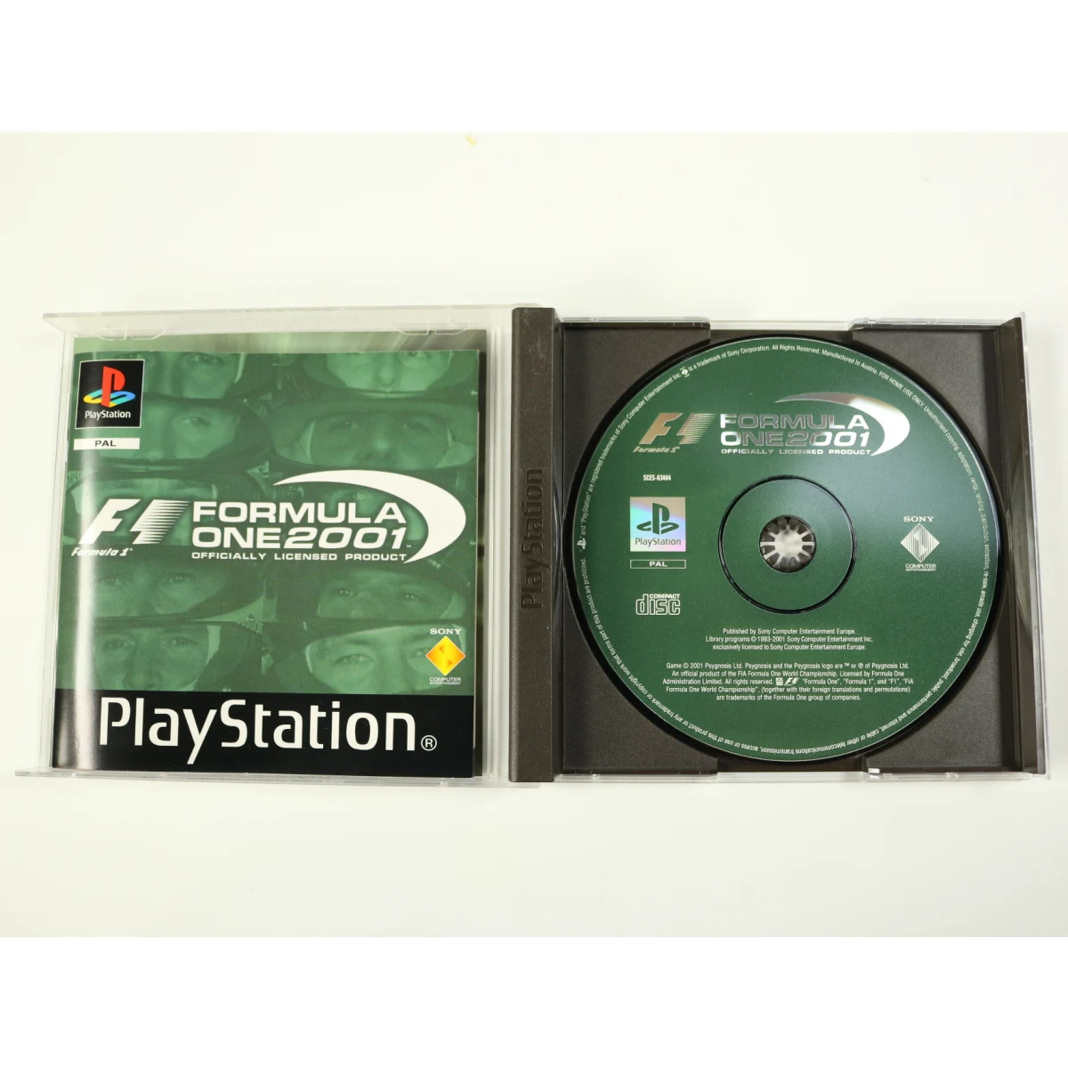 PlayStation 1 - Formula One 2001 - productfoto 3