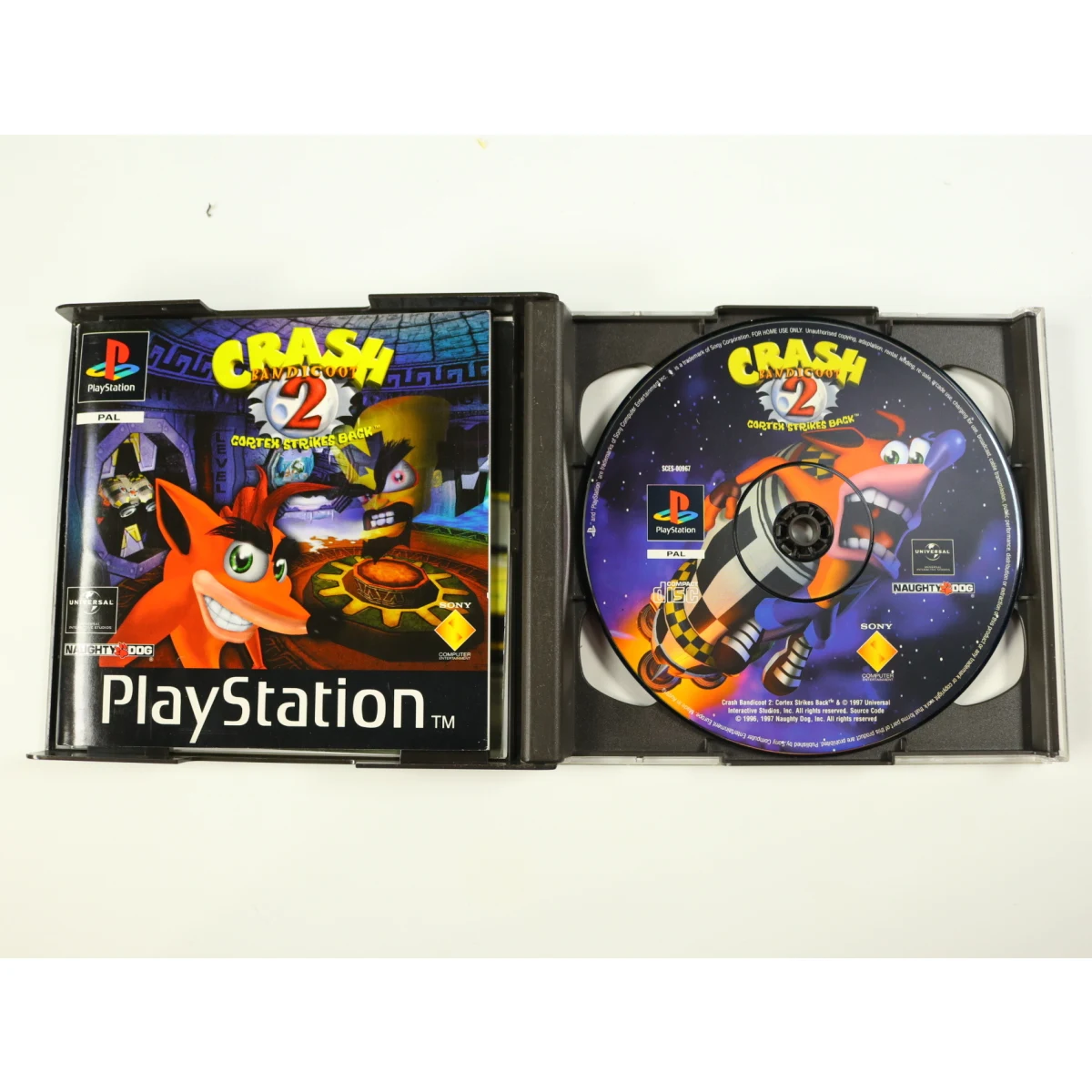PlayStation 1 - Crash Bandicoot 2: Cortex Strikes Back - productfoto 3