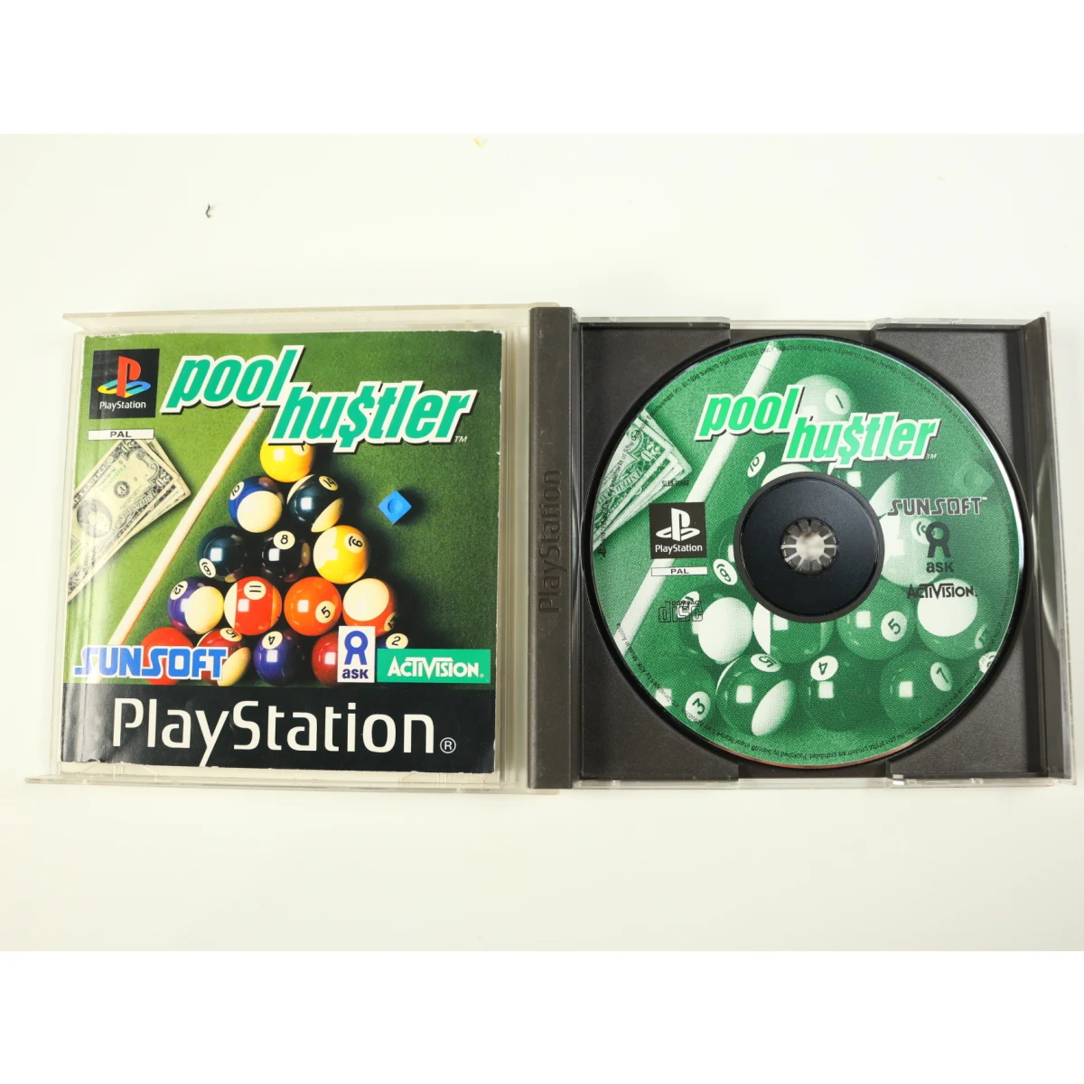 PlayStation 1 - Pool Hustler - productfoto 3