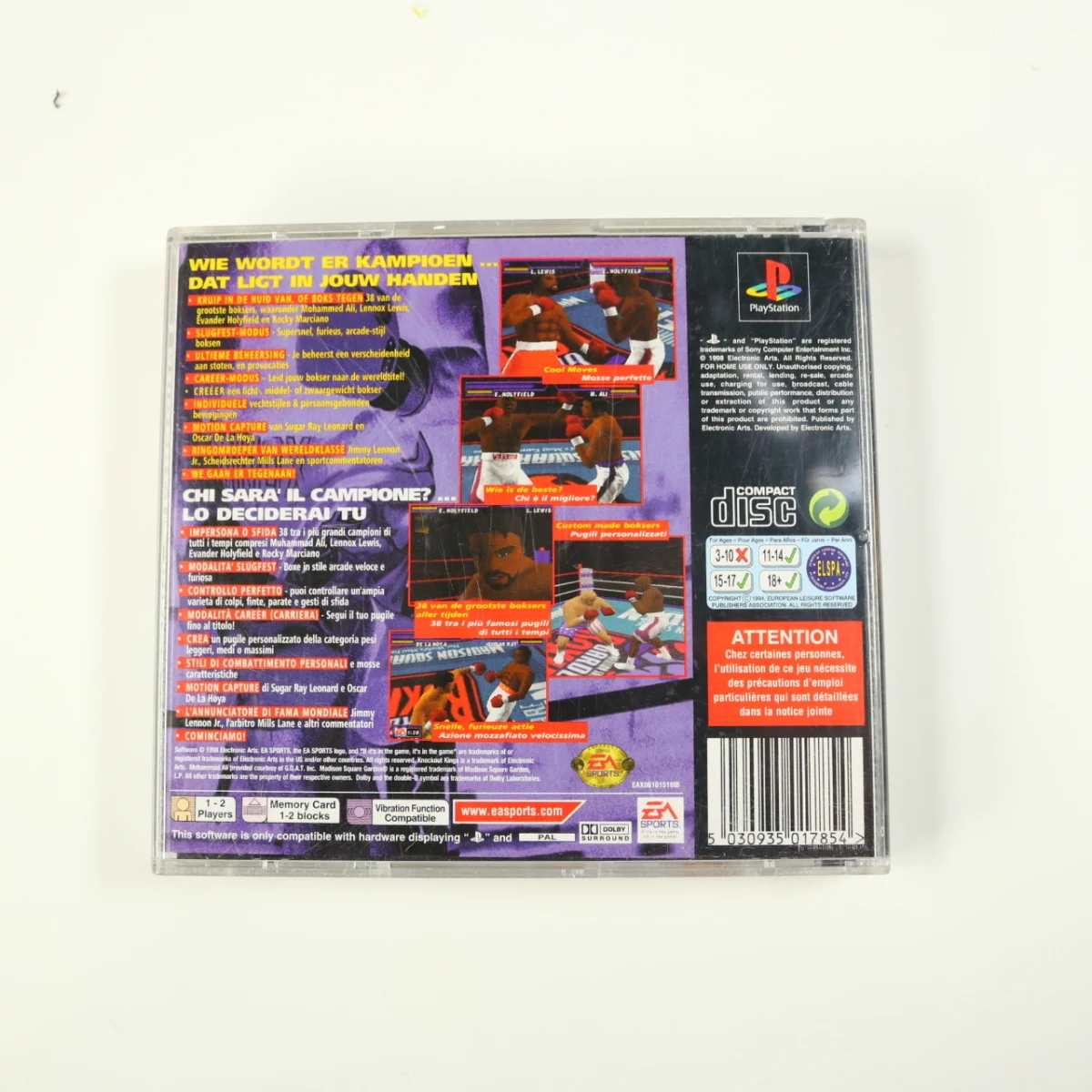 PlayStation 1 - Knockout Kings 99 - productfoto 2