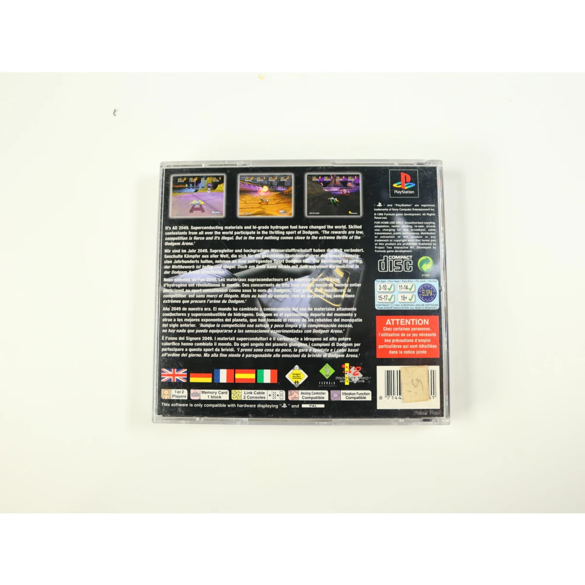 PlayStation 1 - Dodgem Arena [No Manual] - productfoto 2