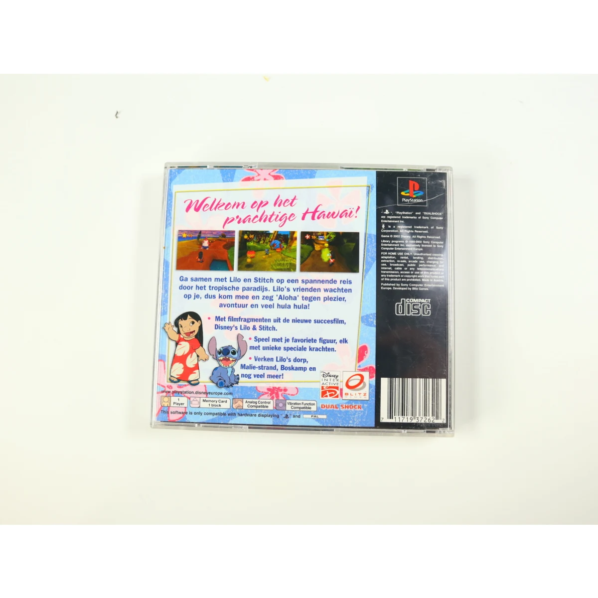 PlayStation 1 - Lilo & Stitch: Trouble in Paradise - productfoto 2