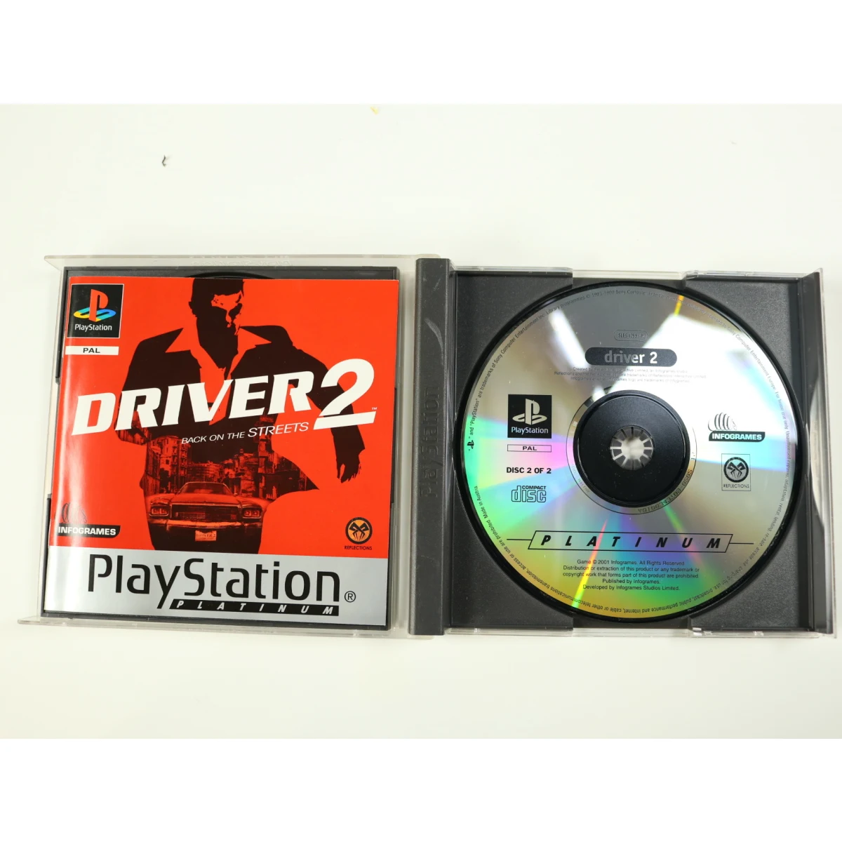 PlayStation 1 - Driver 2 [Platinum] - productfoto 4