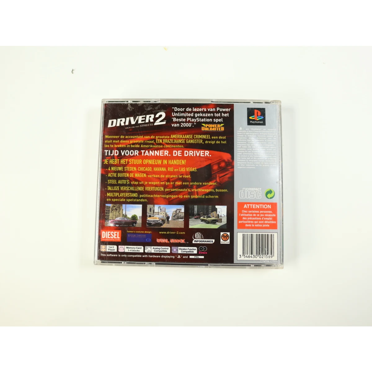 PlayStation 1 - Driver 2 [Platinum] - productfoto 2
