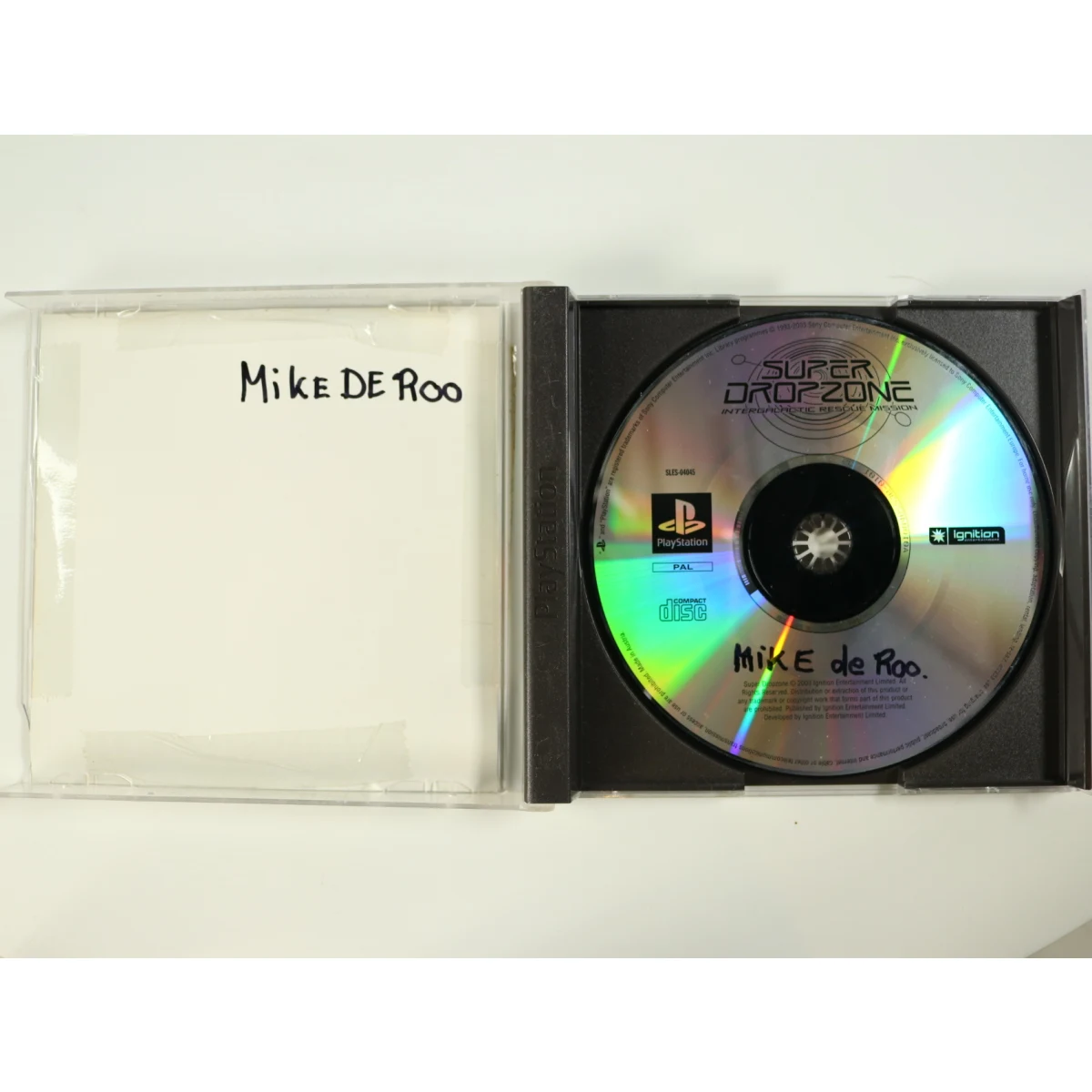 PlayStation 1 - Super Dropzone - productfoto 3