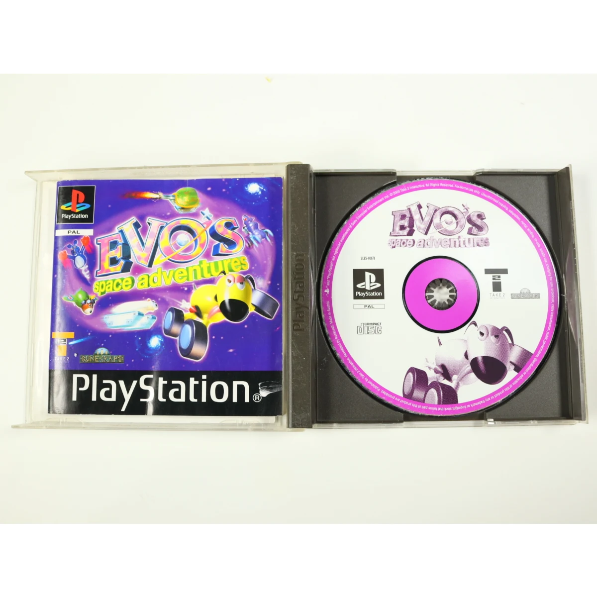PlayStation 1 - Evo's Space Adventure - productfoto 3
