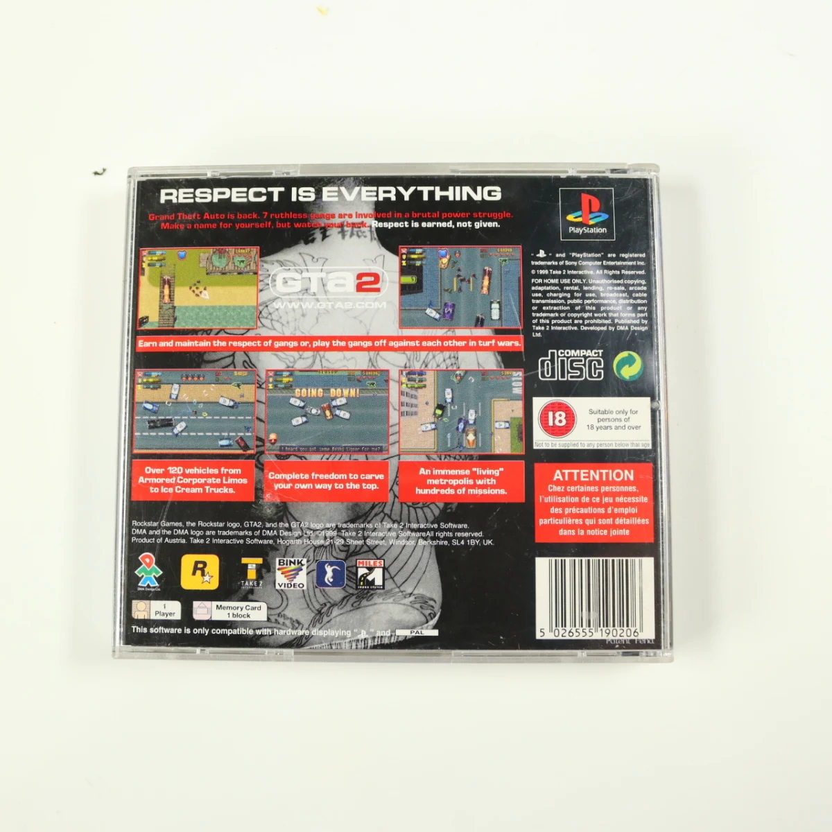 PlayStation 1 - Grand Theft Auto 2 - productfoto 2
