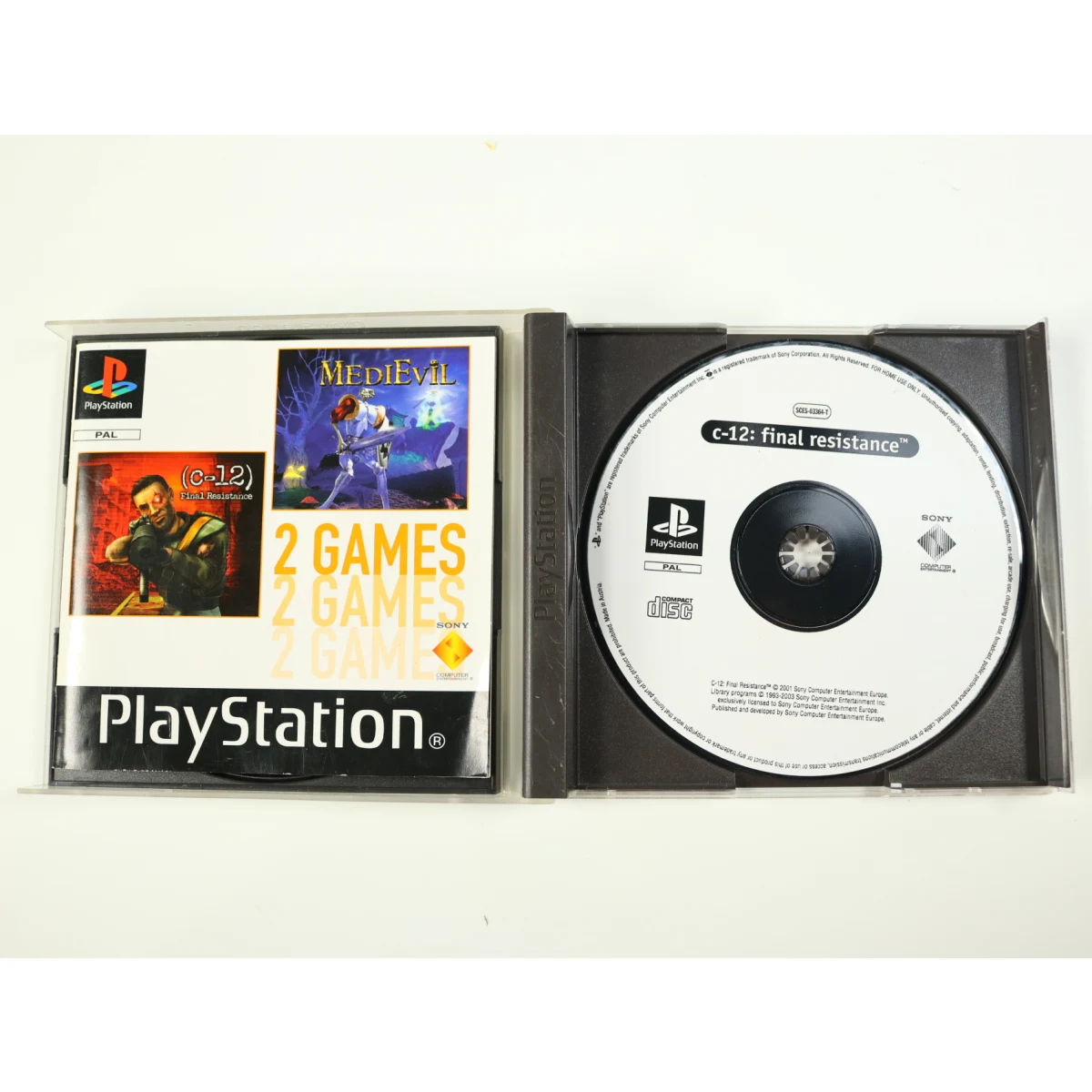 PlayStation 1 - C-12: Final Resistance & MediEvil - productfoto 4