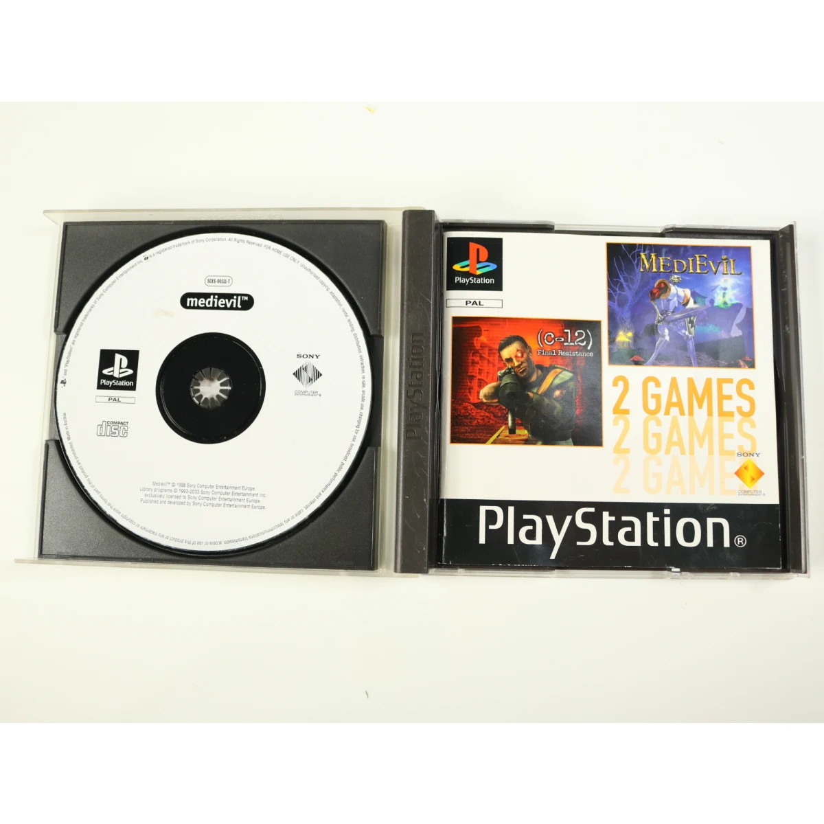 PlayStation 1 - C-12: Final Resistance & MediEvil - productfoto 3