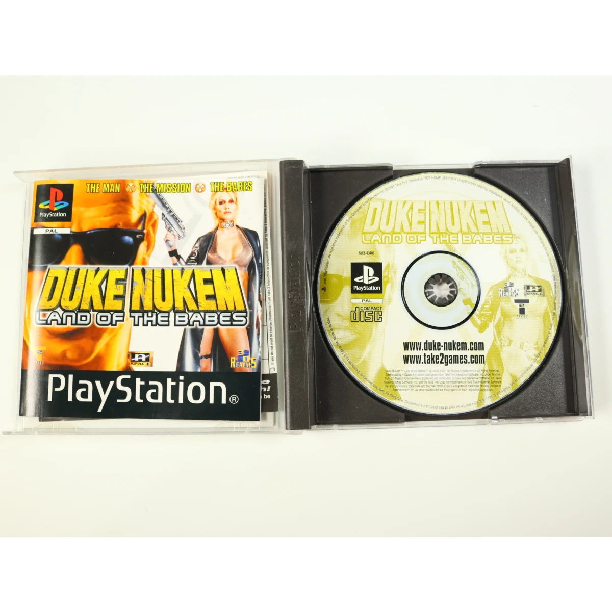 PlayStation 1 - Duke Nukem: Land of the Babes - n‑Space - productfoto 3