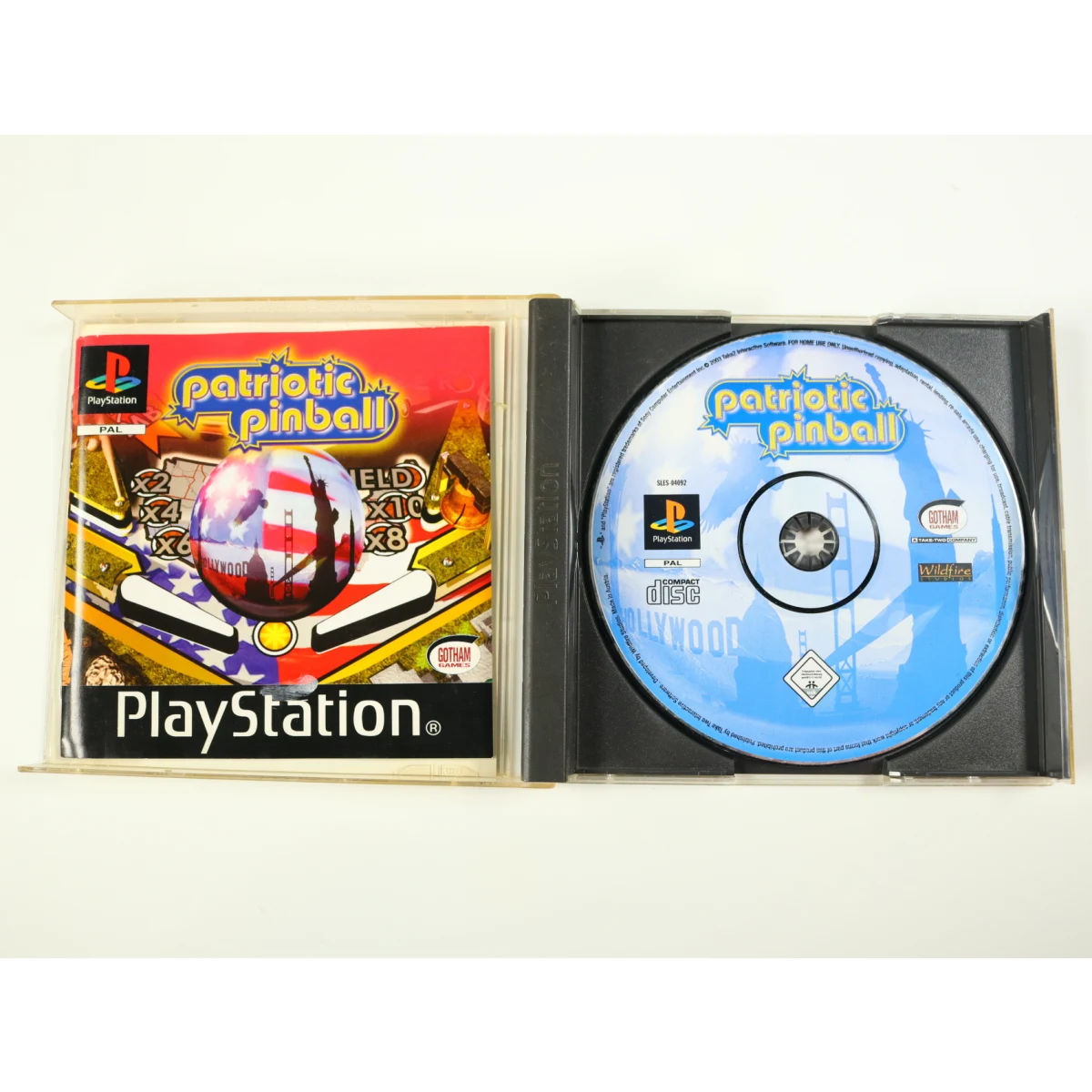 PlayStation 1 - Patriotic Pinball - productfoto 3