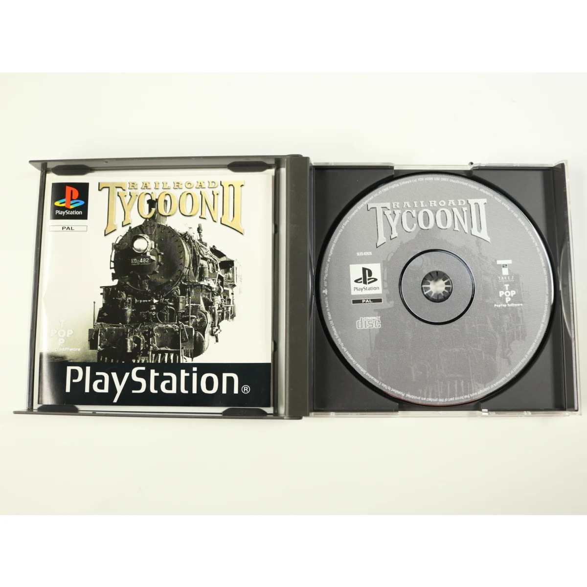PlayStation 1 - Railroad Tycoon II - PopTop Software - productfoto 3