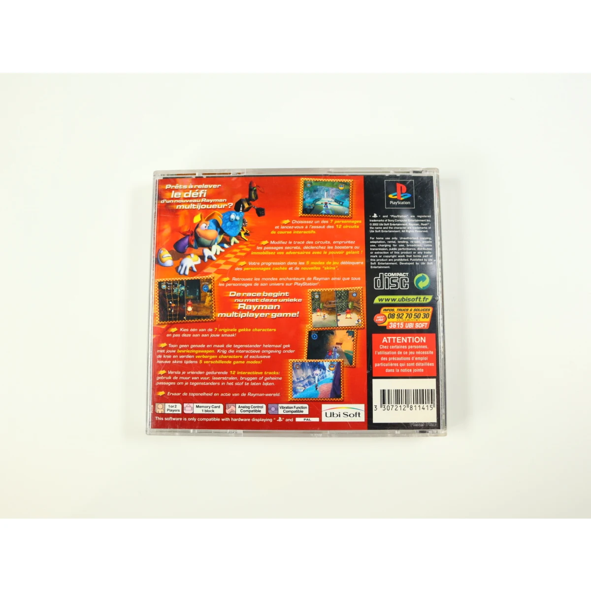 PlayStation 1 - Rayman Rush - productfoto 2