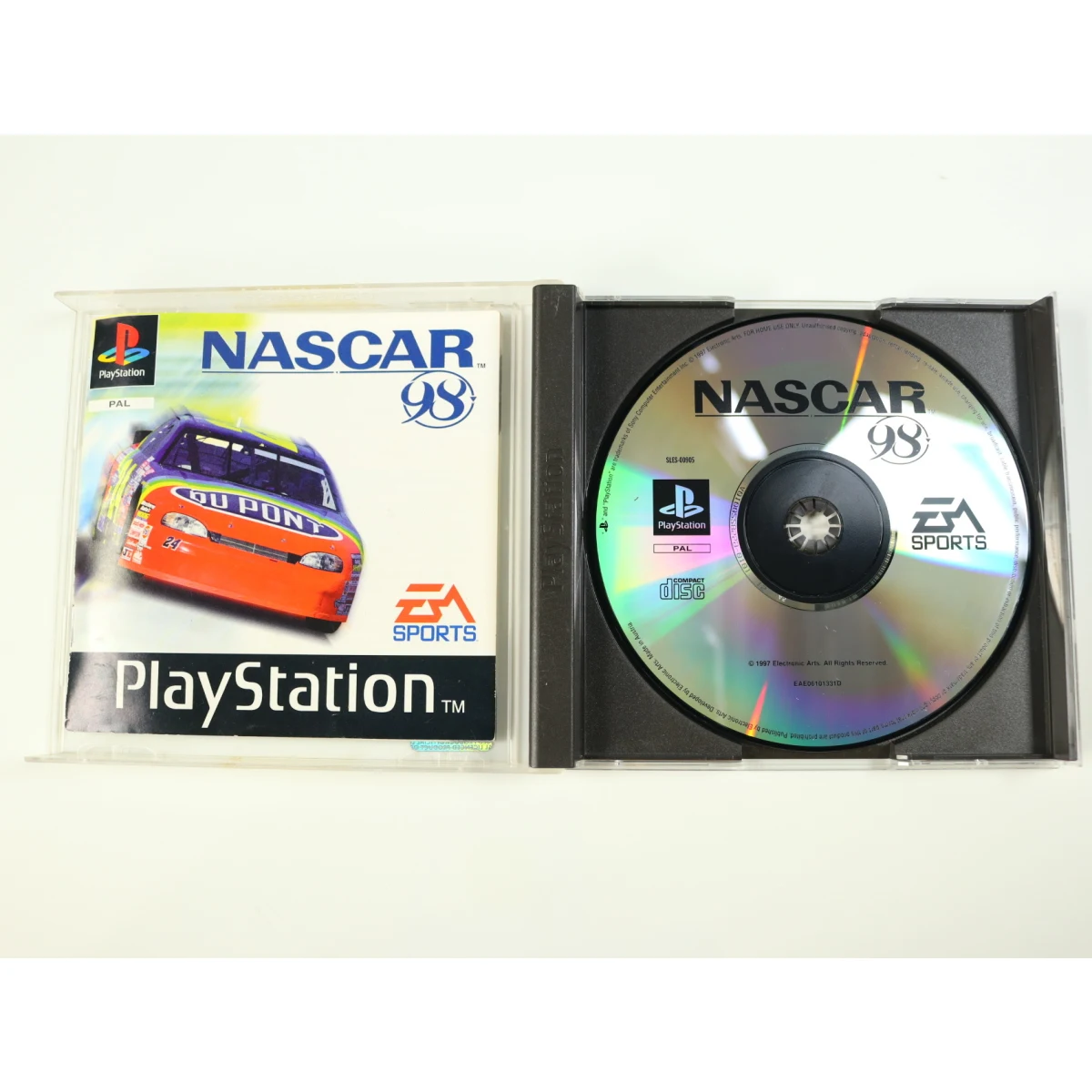 PlayStation 1 - NASCAR 98 - productfoto 3